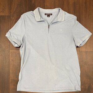 Michael Kors Sky Blue Polo Shirt for Men